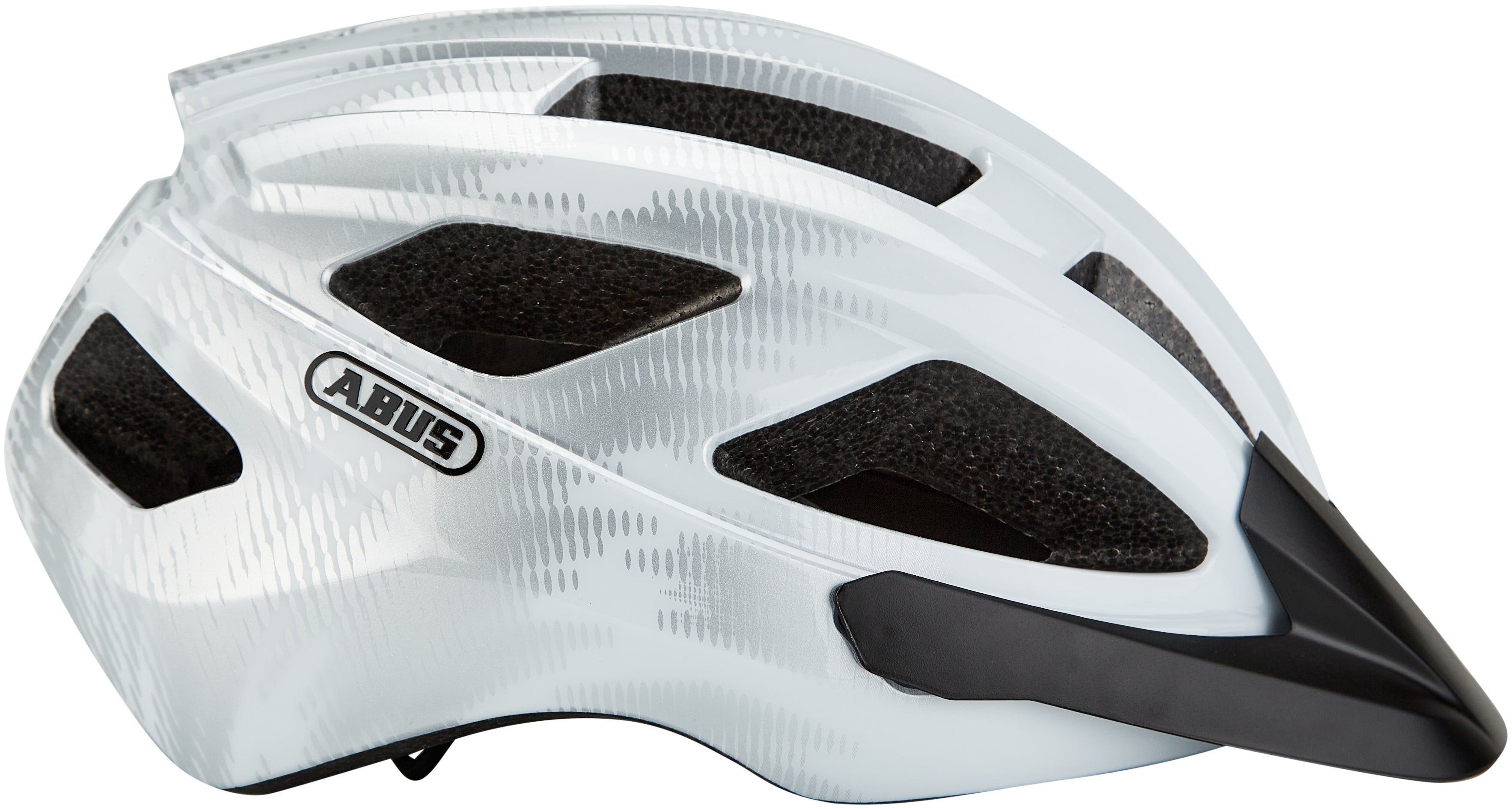 ABUS Macator Casque Route blanc argenté