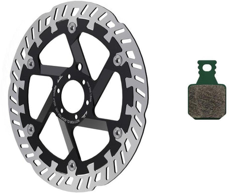 Kit Magura MT eSTOP Optimized avec disque de frein 8.S MDR-P 6 trous Ø180mm et plaquettes de frein