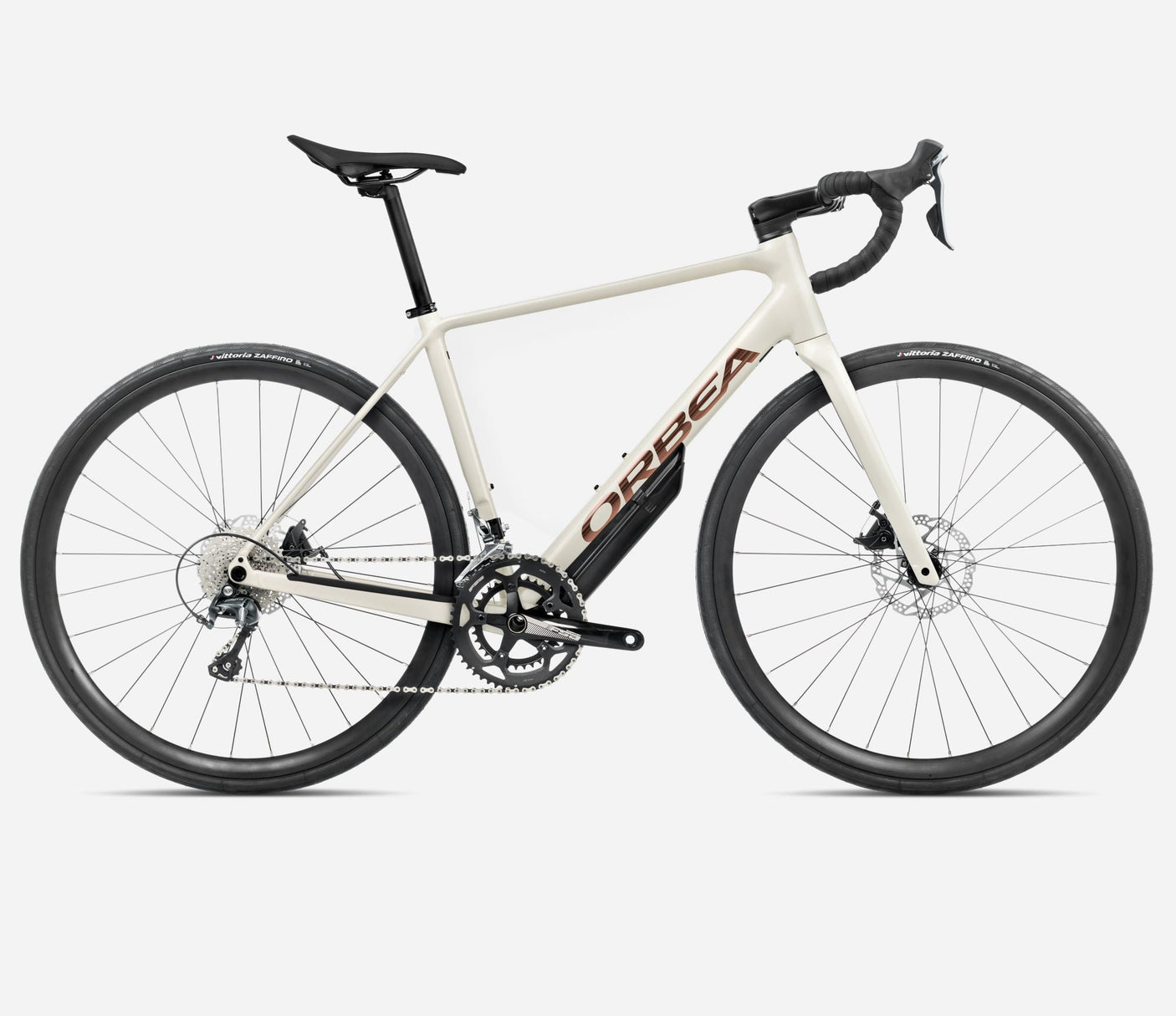 Orbea AVANT H40 Ivoire Blanc - Titane Bronze Brillant (2025)