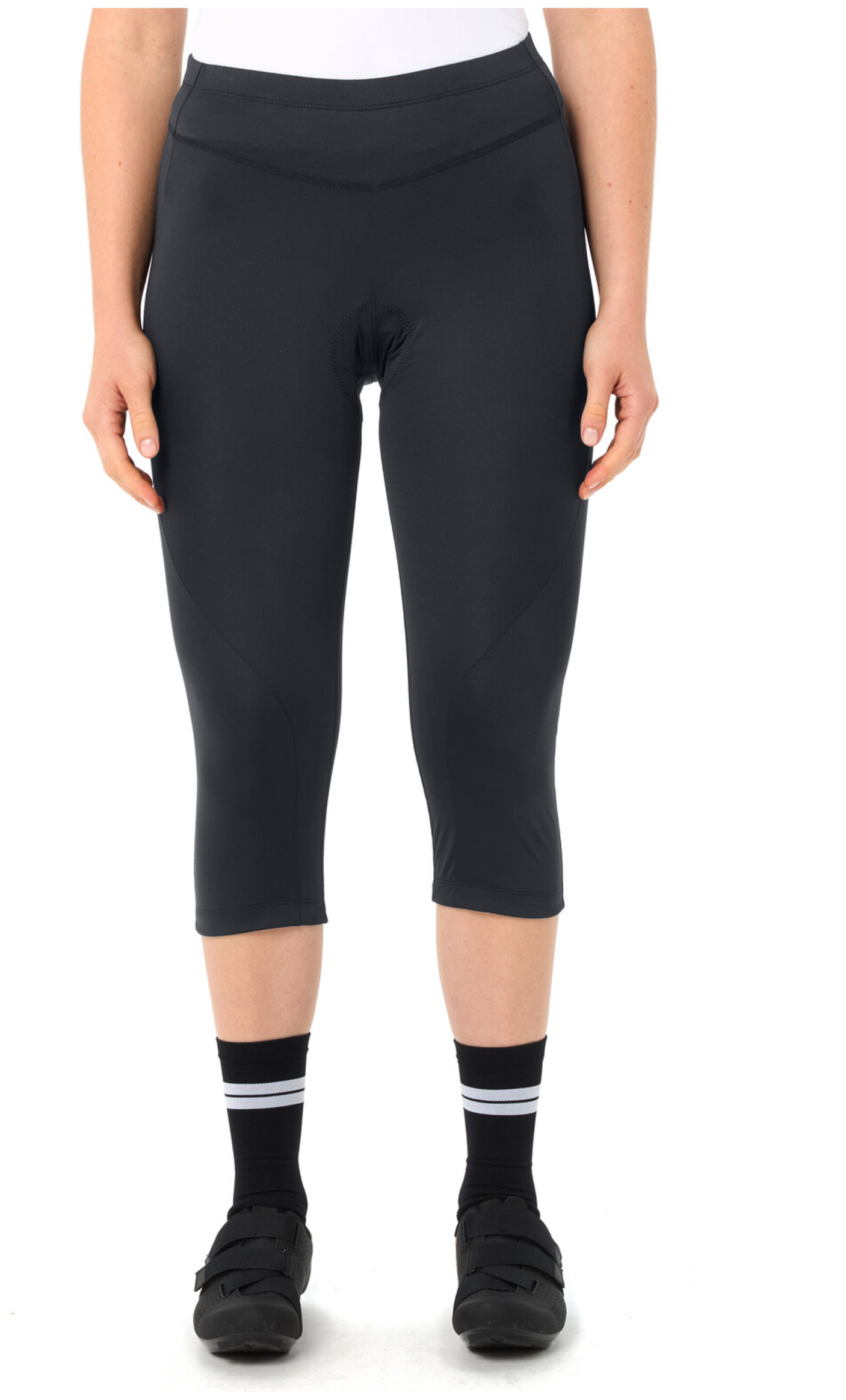 VAUDE Collants Matera 3/4 Femme noir