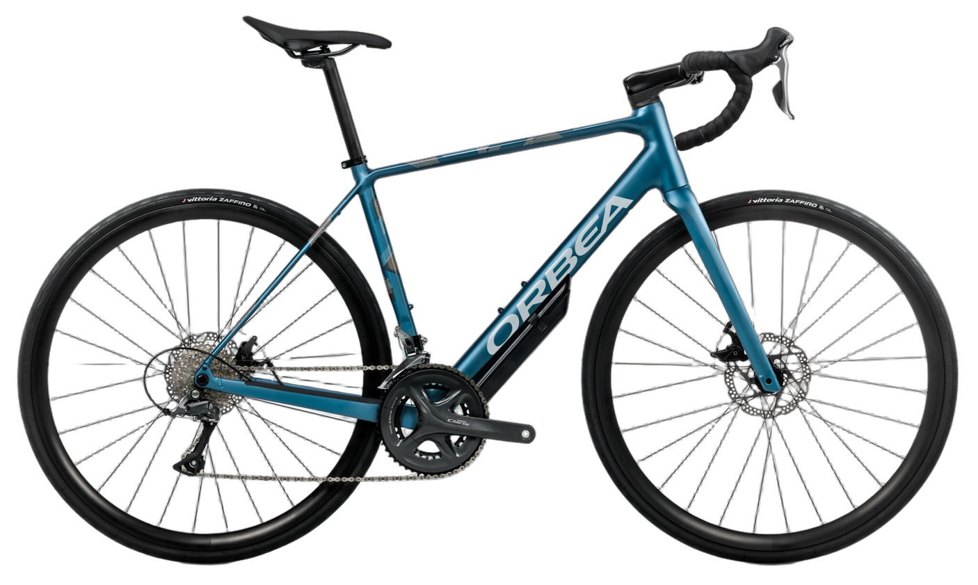 Orbea AVANT H60 Bleu Ardoise Mat - Halo Argent Brillant (2025)