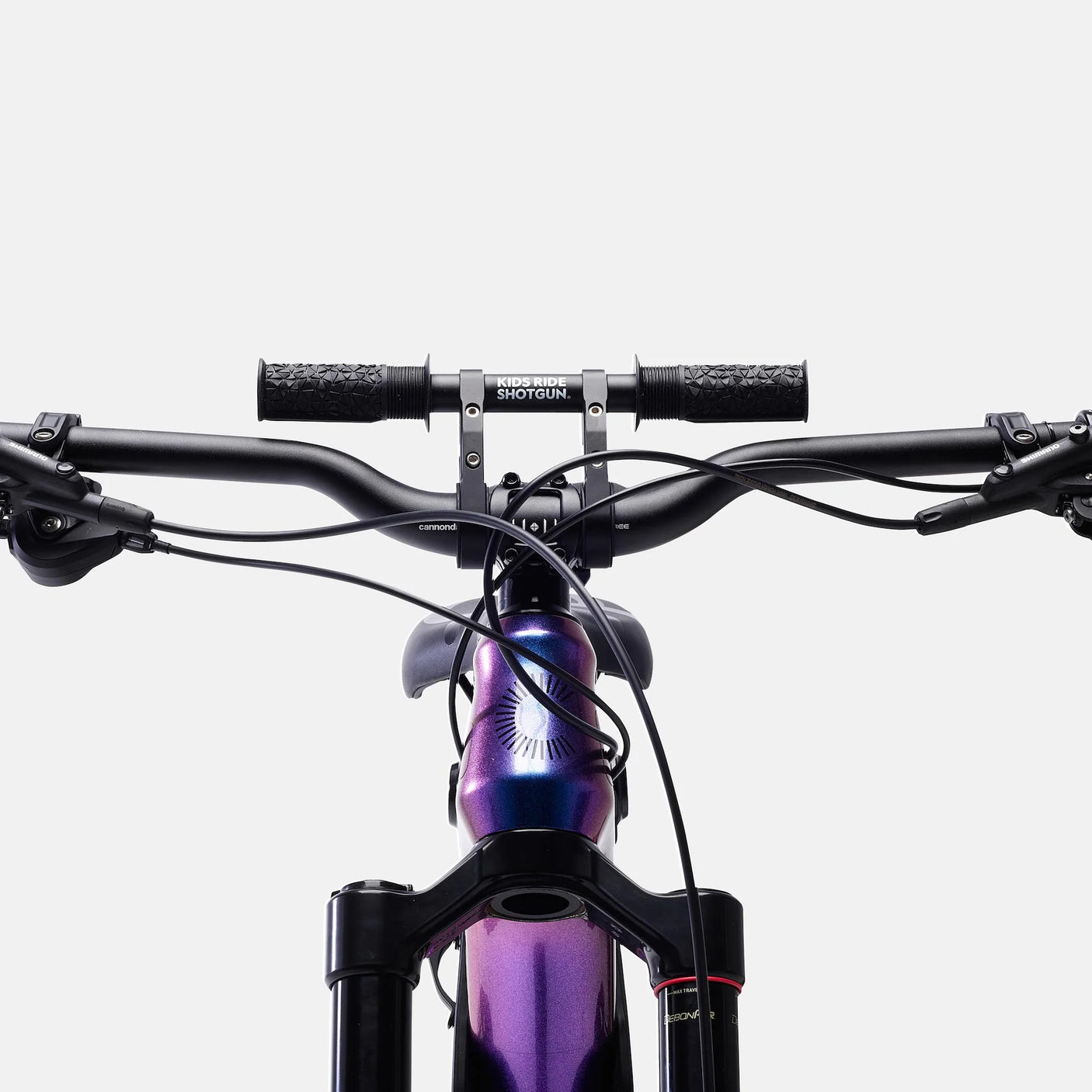 Kids Ride Shotgun 2.0 MTB guidon de siège enfant 25,4/31,8/35,0mm noir