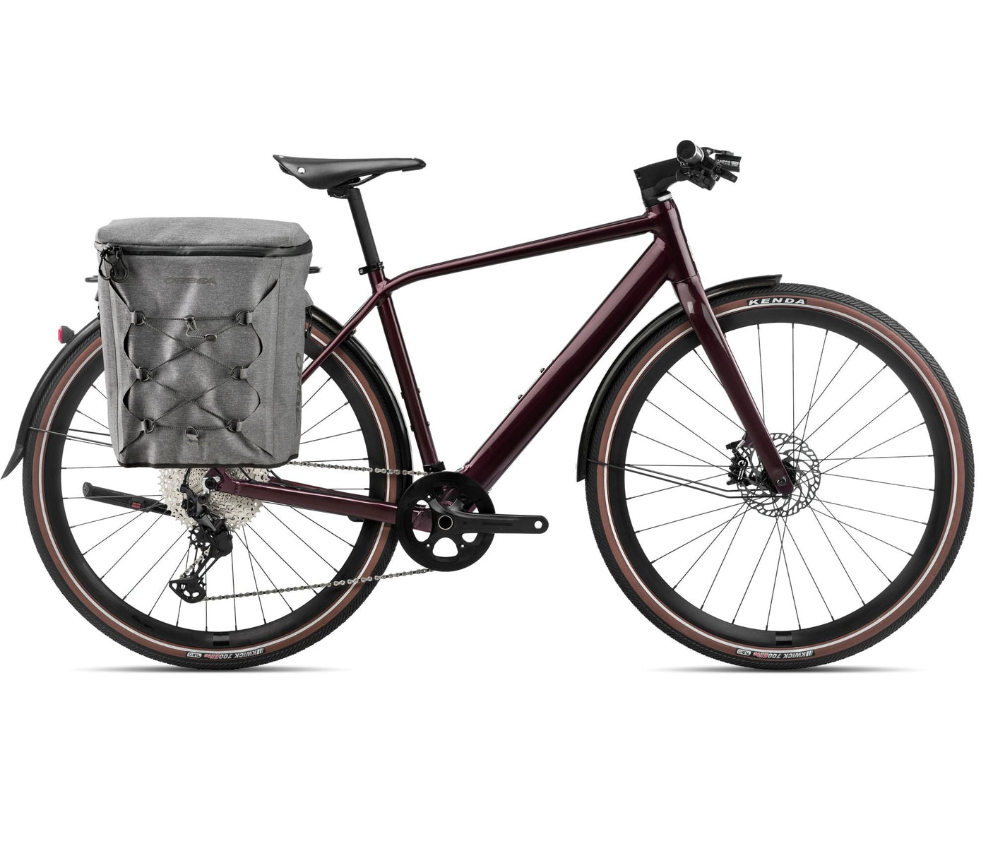 Orbea VIBE H10 EQ Rouge Bourgogne Métallique (2024)