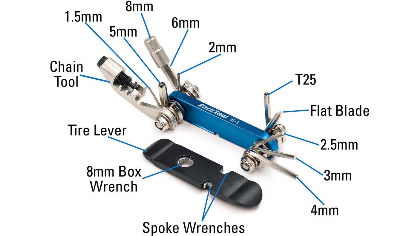 Park Tool IB-3 Mini-outil pliant à poutre en I