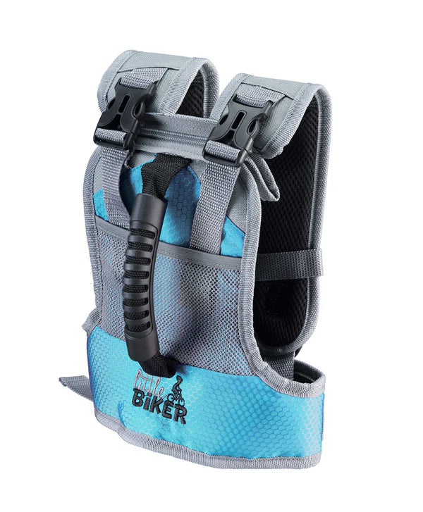 little Biker gilet d'apprentissage vélo Soft Blue