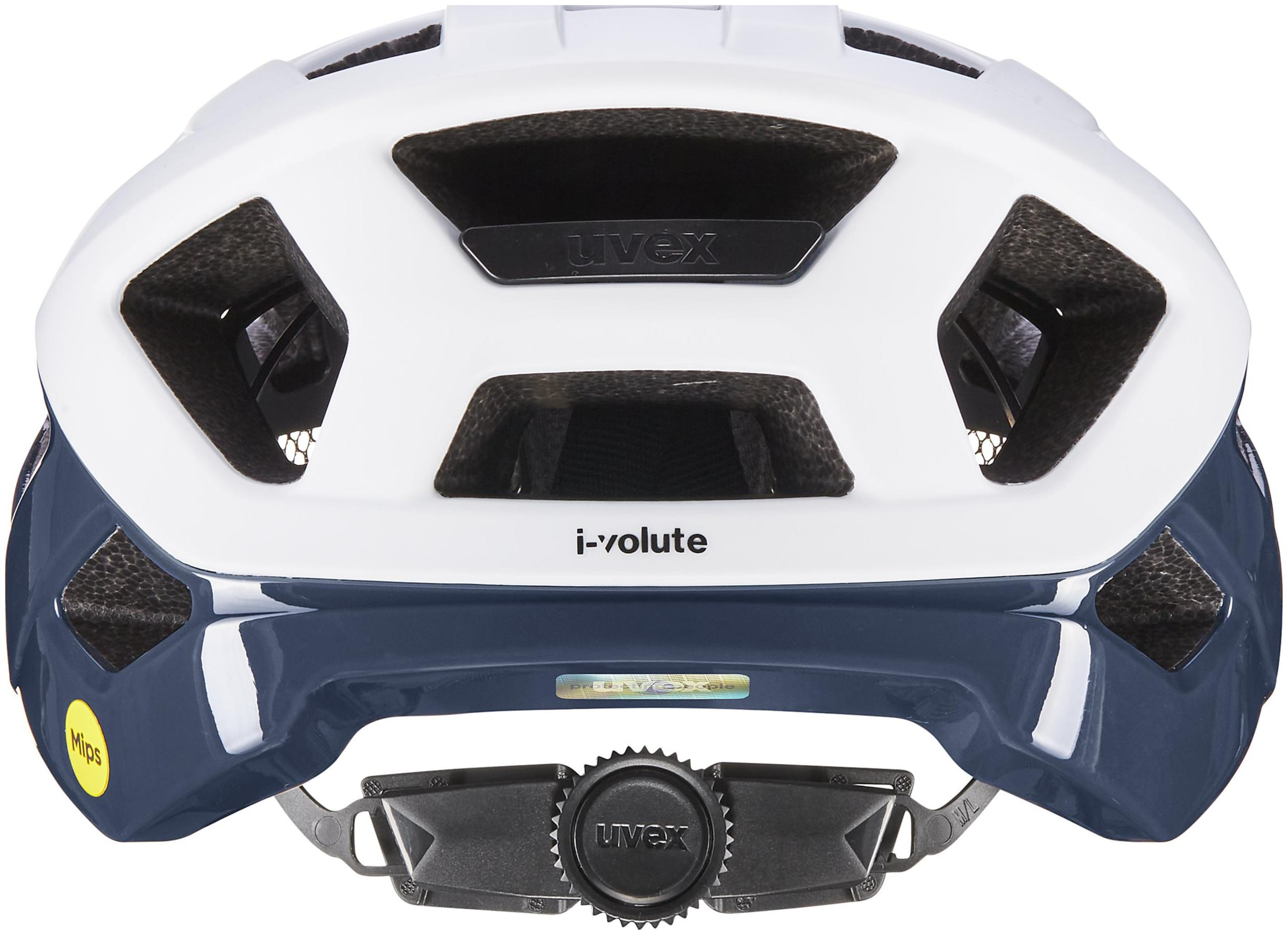 uvex I-Volute Mips Casque de course Blanc-Bleu Dusk Mat