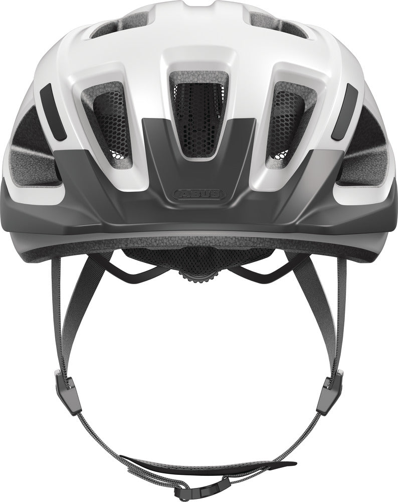 ABUS Aduro 3.0 LED Casque Urban blanc polaire