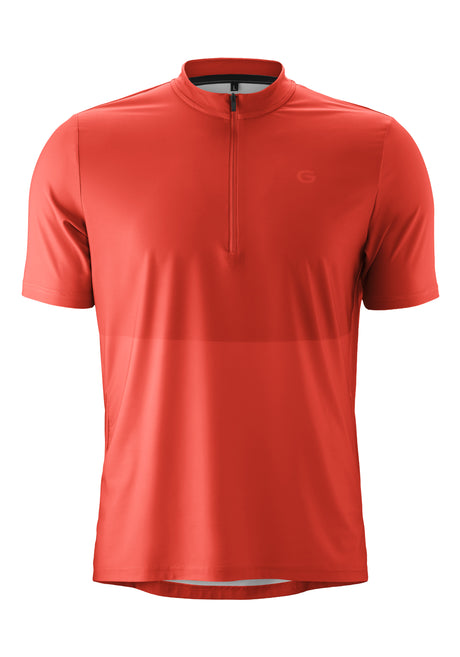 Gonso Adventure Maillot Halfzip Homme paprika flame
