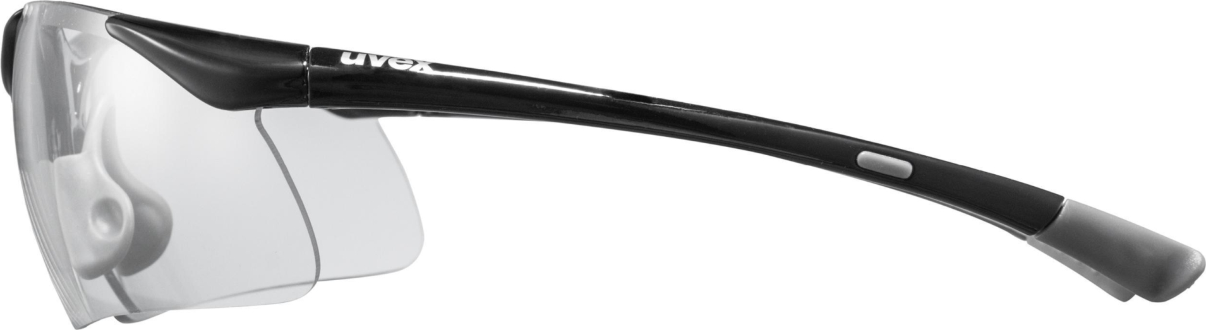 uvex Sportstyle 223 Lunettes de vélo Noir Gris / Transparent