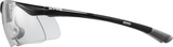uvex Sportstyle 223 Lunettes de vélo Noir Gris / Transparent
