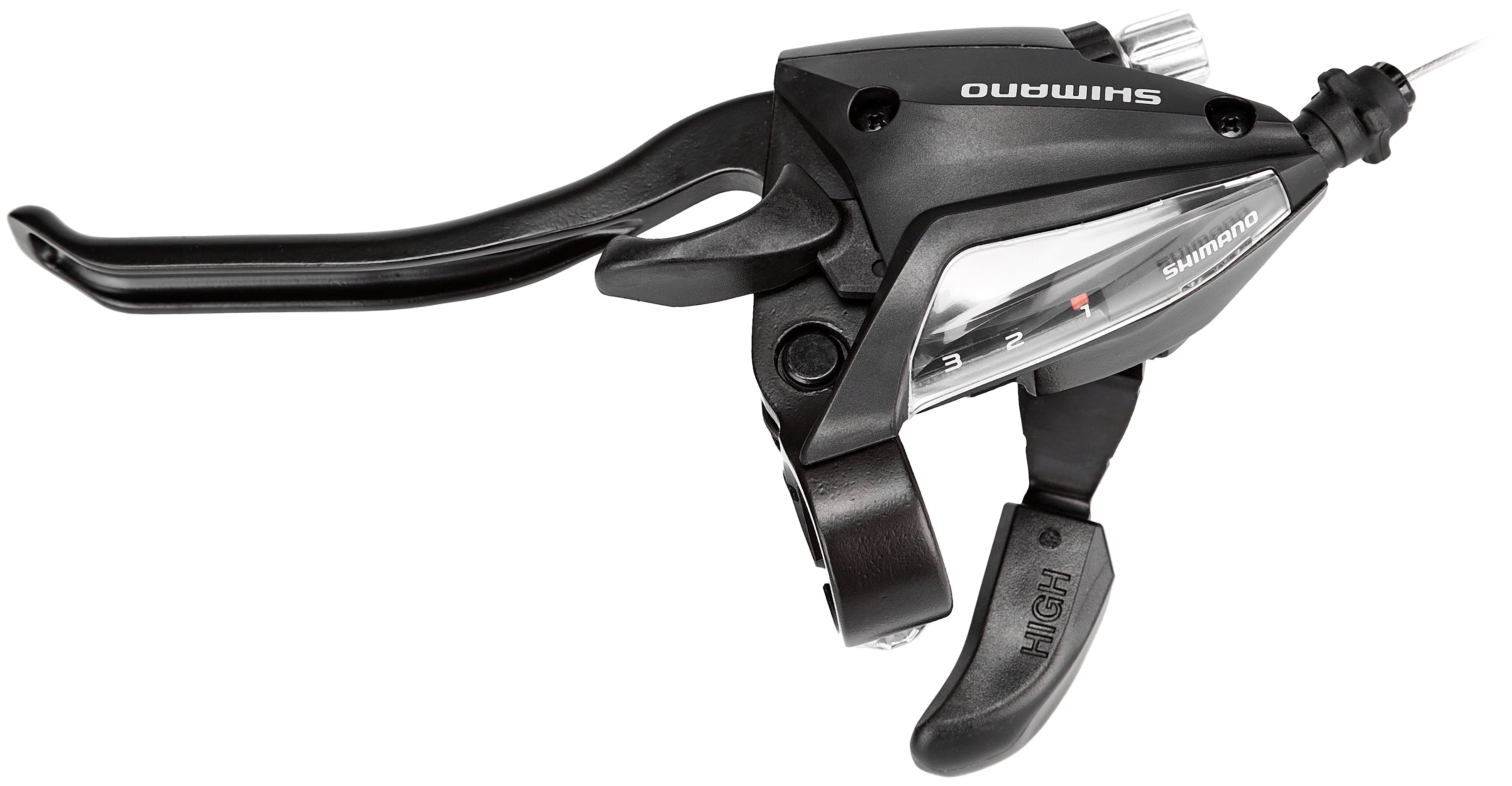 Shimano ST-EF500-4 Leviers de changement/de frein AV 3 vitesses noir