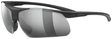 uvex Slade noir mat/argent miroir