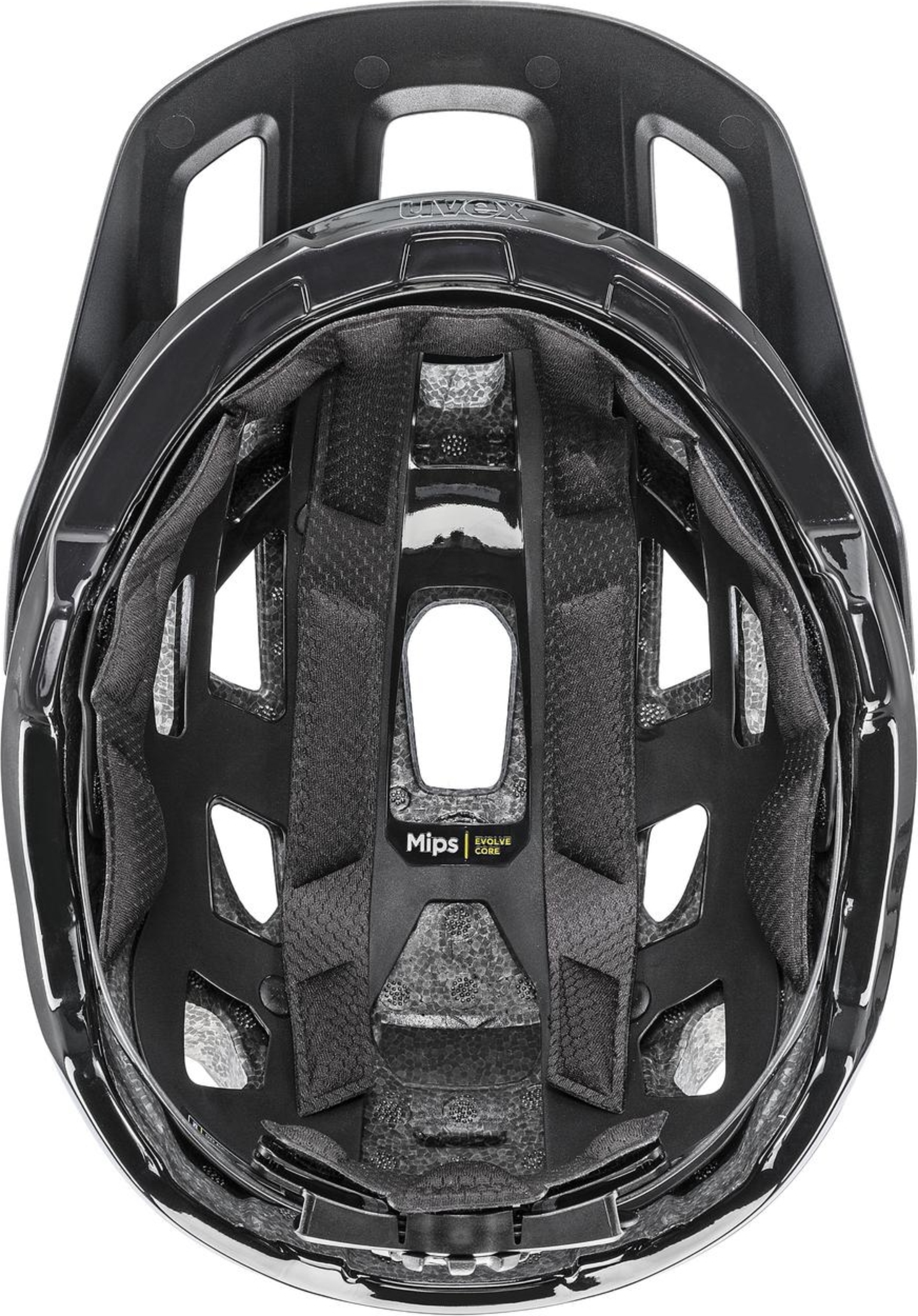 uvex React Mips Casque VTT Noir Mat
