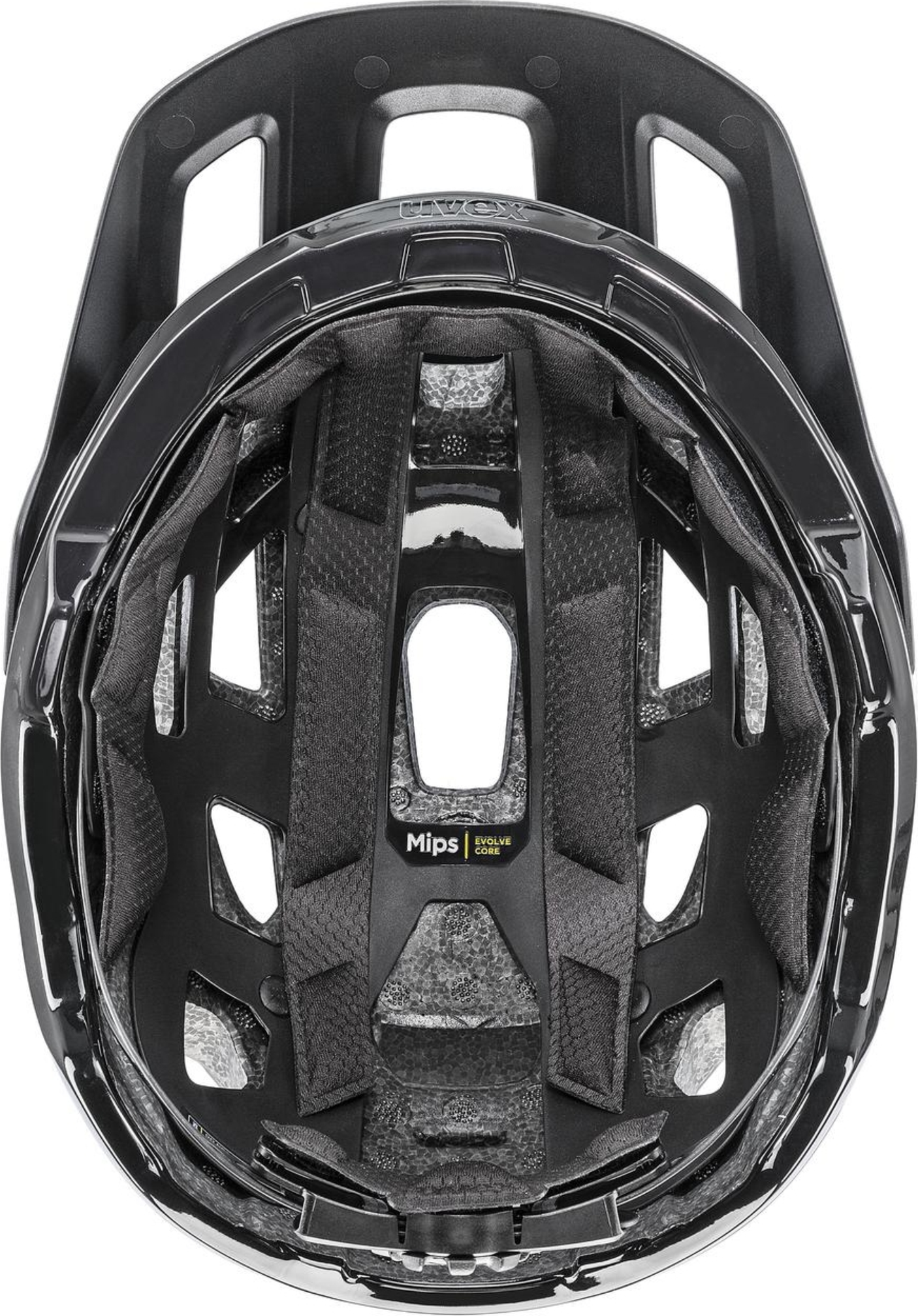 uvex React Mips Casque VTT Noir Mat
