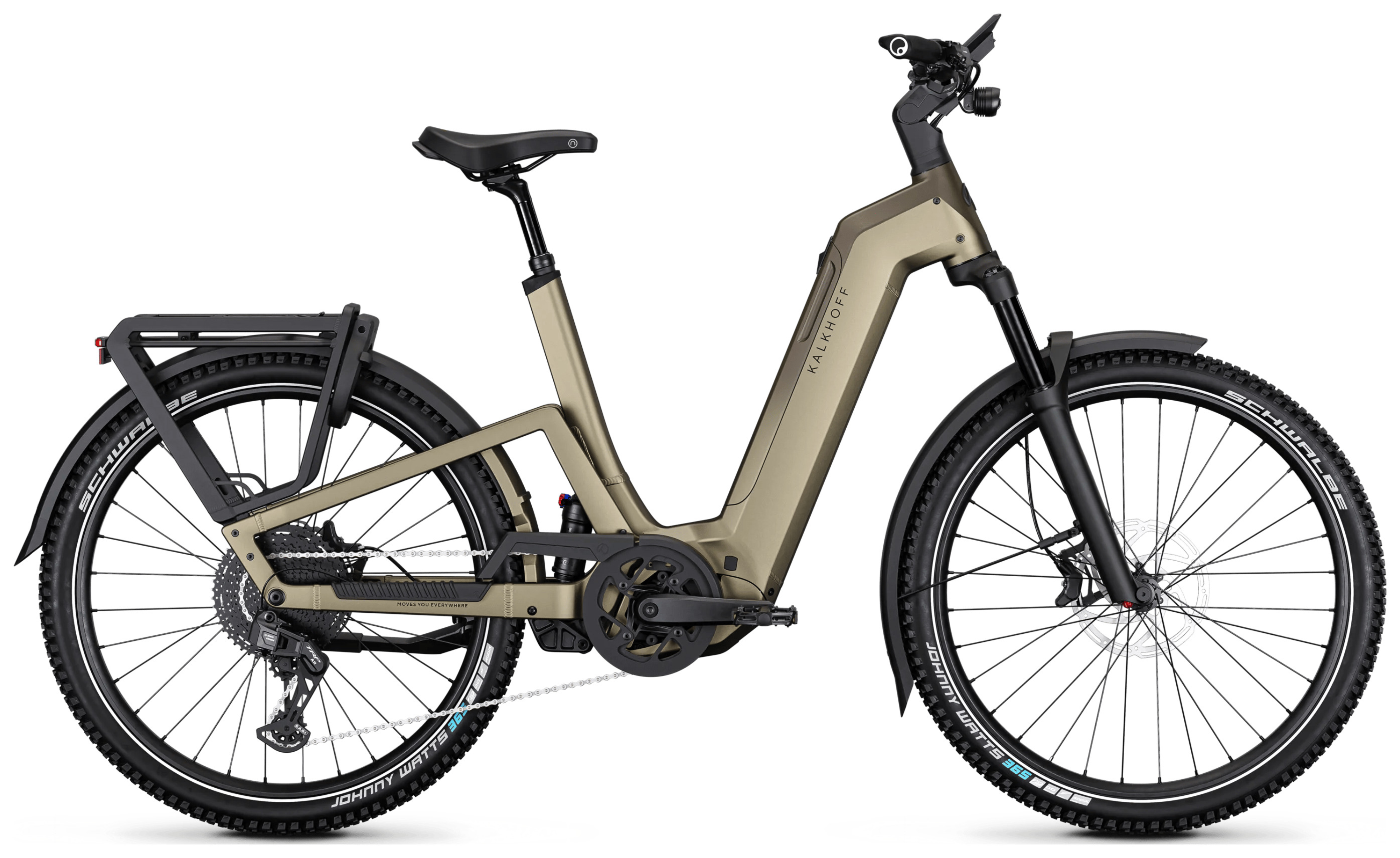 Kalkhoff ENTICE 7+ ADVANCE Wave 800 Umber Brown mat