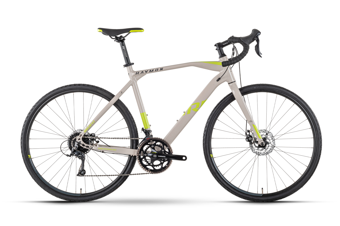 Raymon GravelRay 4.0 Unisexe gris clair / vert citron / noir