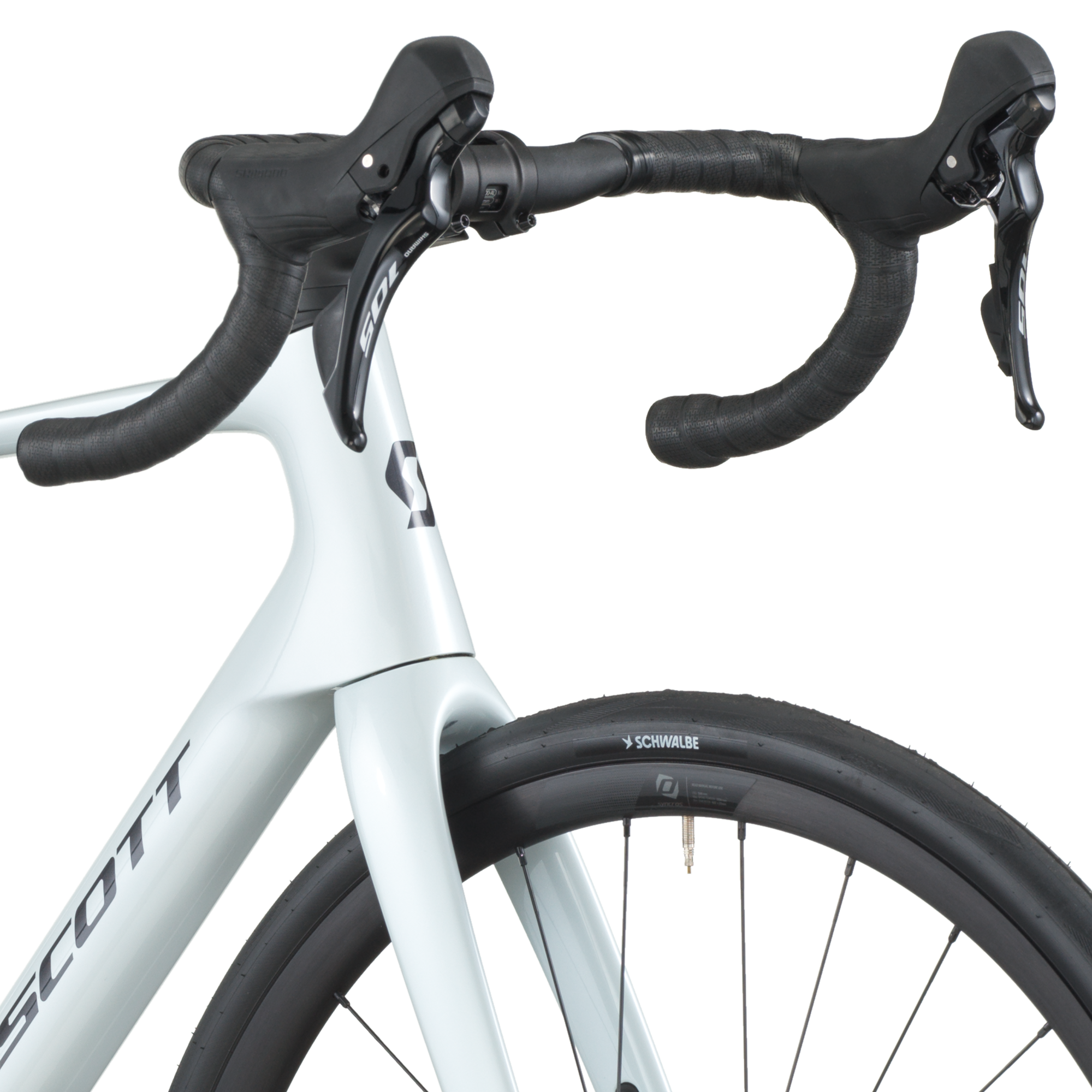 Scott Addict 50 blanc cumulus