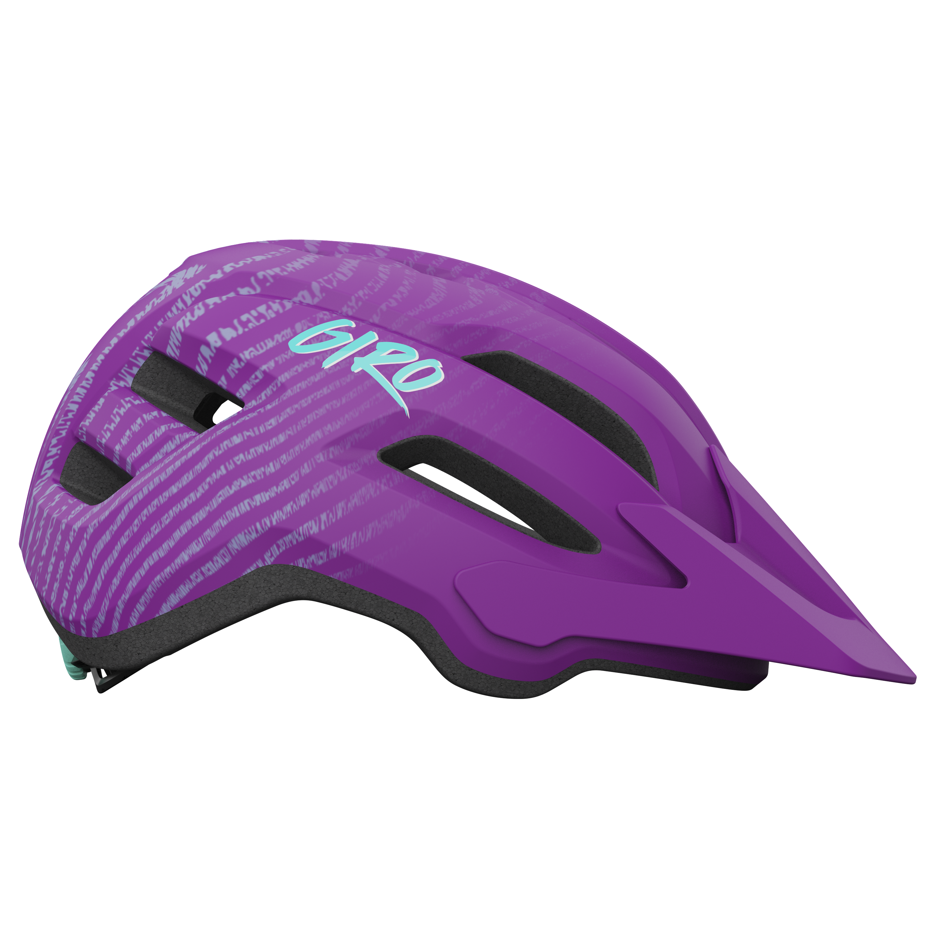 Giro Fixture II Y casque mat violet ripple