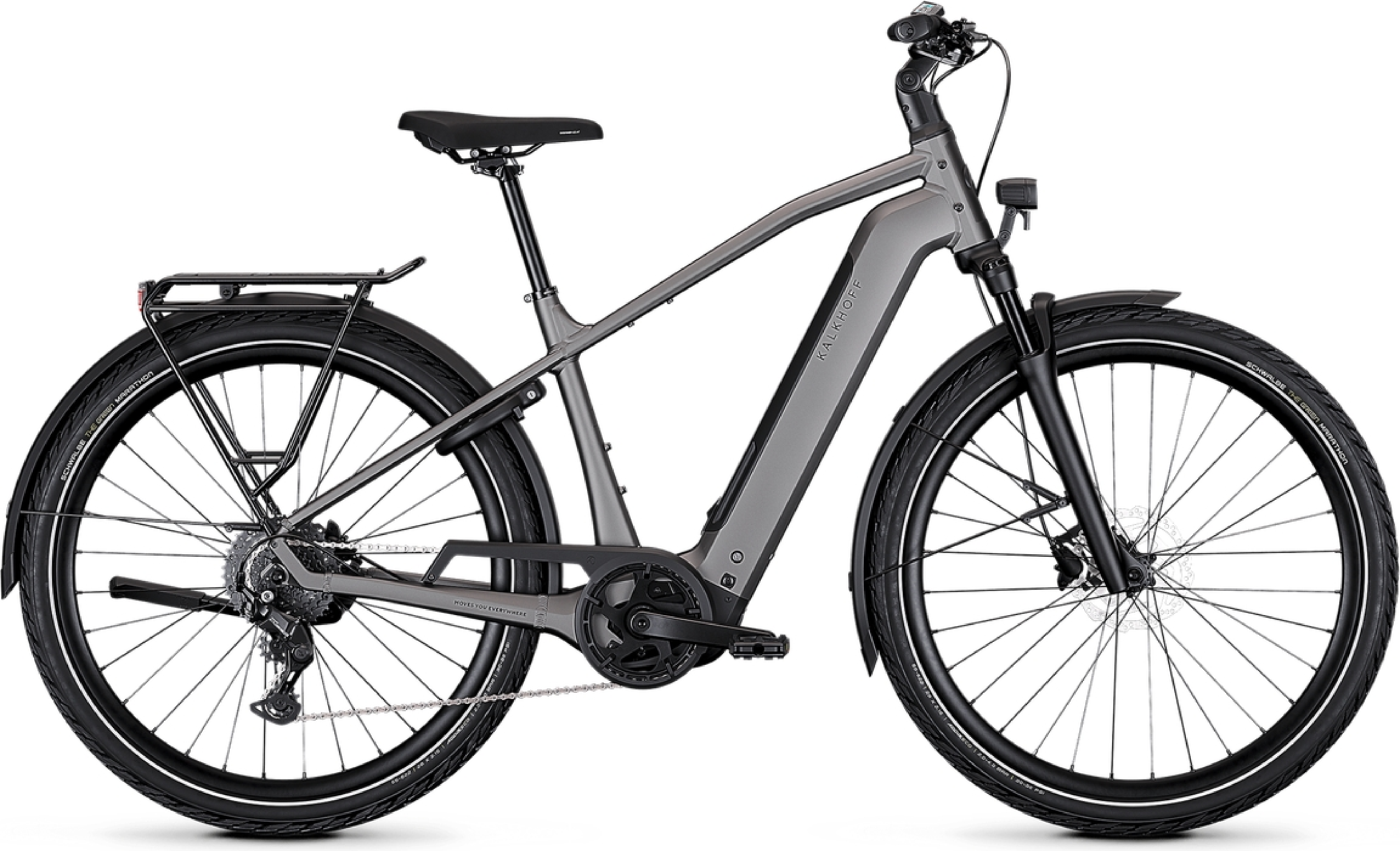 Kalkhoff ENDEAVOUR 3 MOVE Diamant 600 gris mat jetgrey