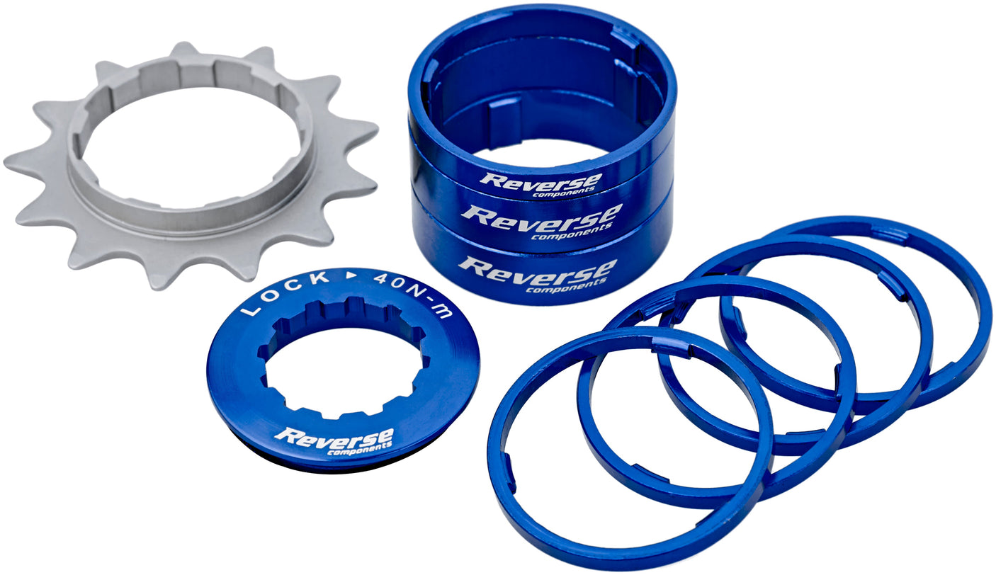 Reverse Kit monoplateau bleu foncé