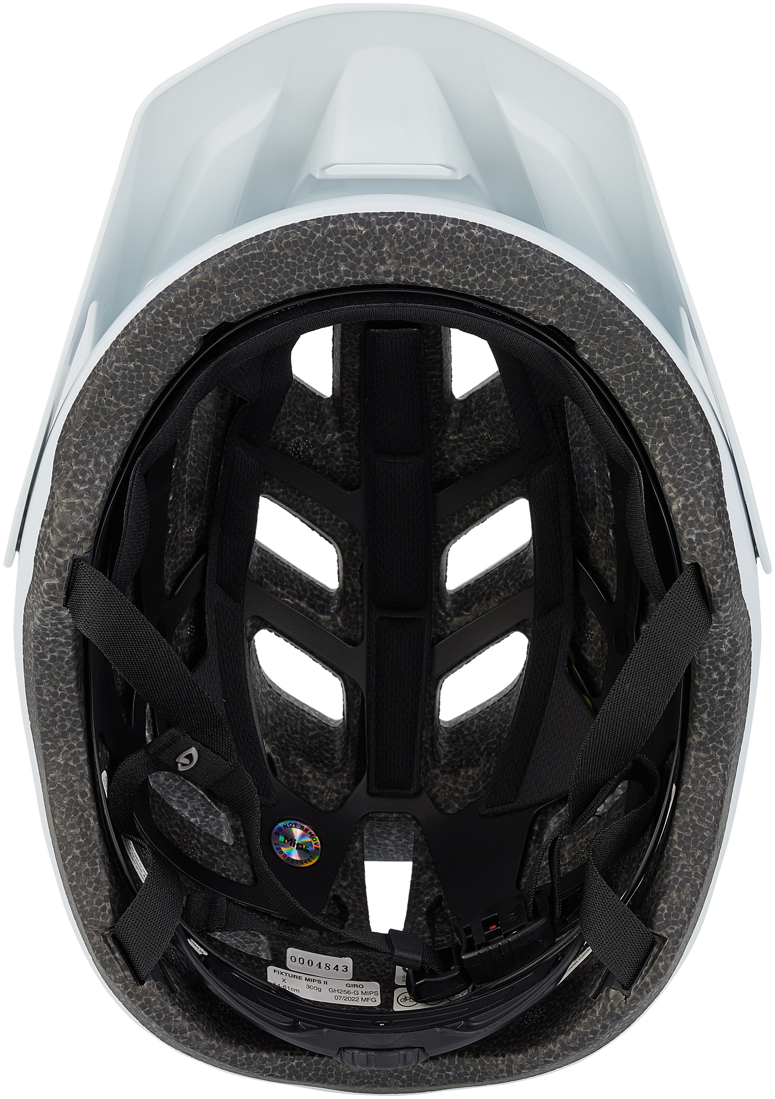 Casque Giro Fixture Mips II mat blanc/titane