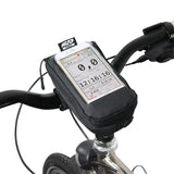 NC-17 Connect sacoche smartphone pour potence, fermeture velcro noir uni