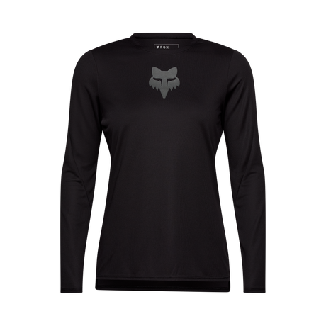 Fox W Ranger LS Maillot Head Noir