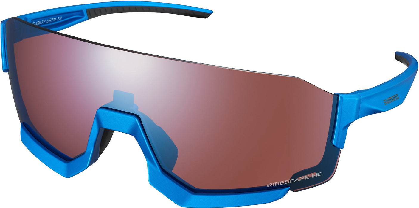Shimano AEROLITE 2 Bleu Métallique Mat / Ridescape Haut Contraste (N3)