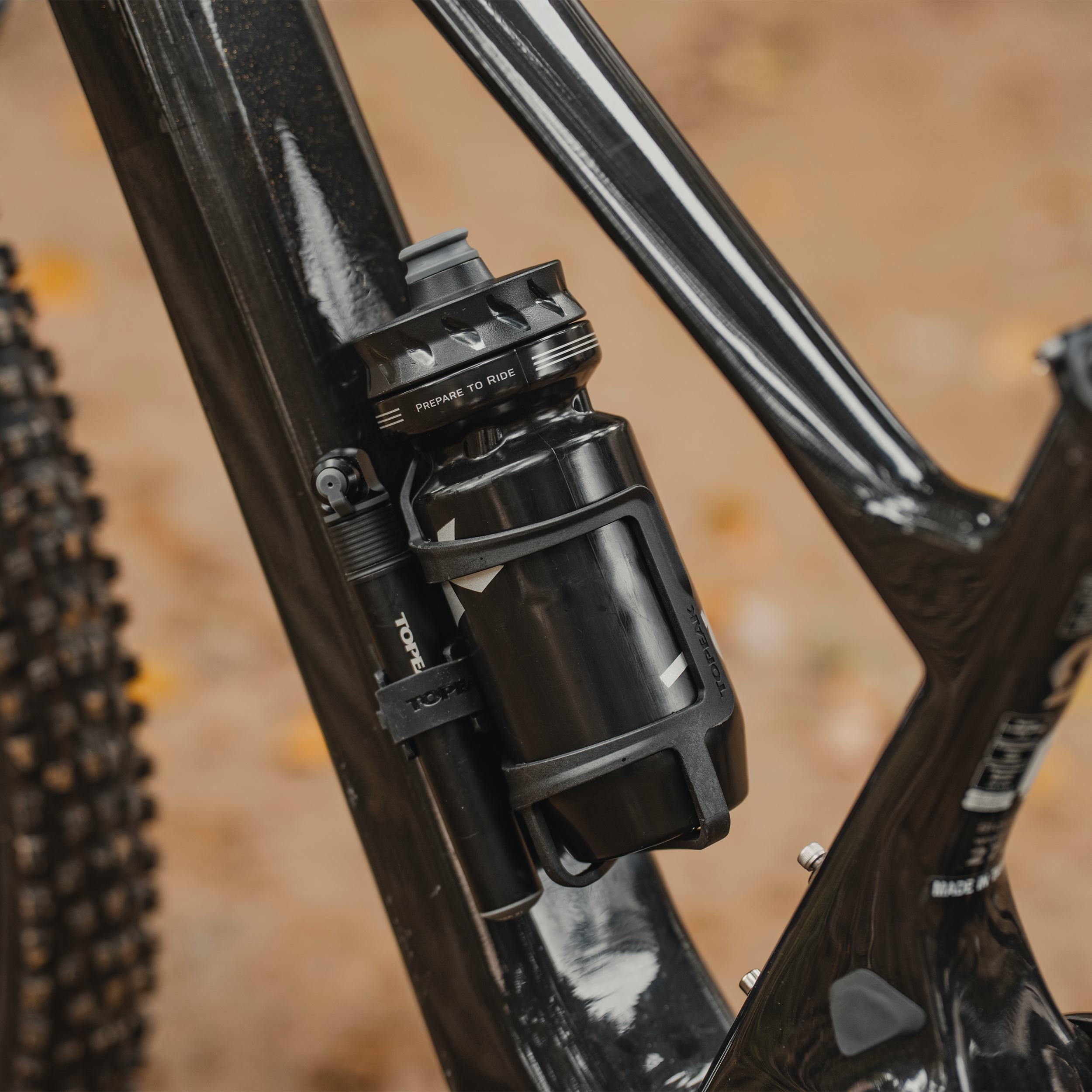 Topeak Shuttle SideCage avec montage latéral