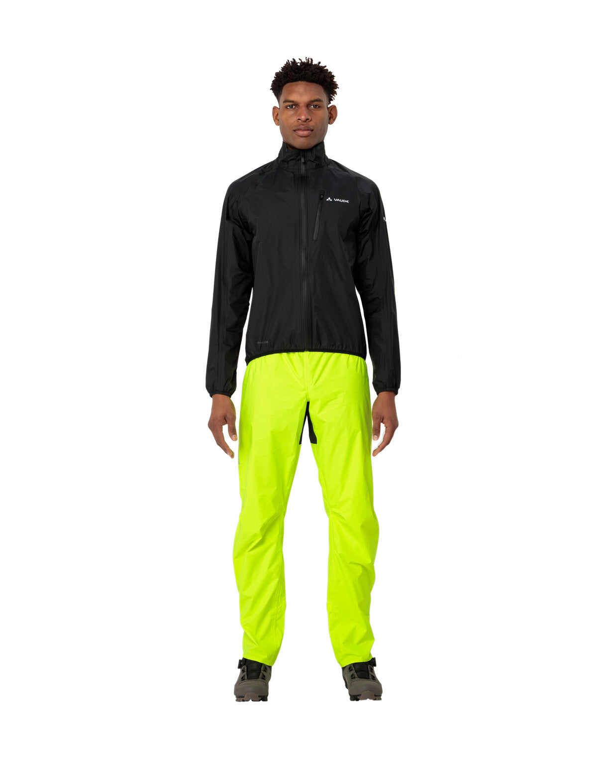 VAUDE Drop Pants II Homme, jaune fluo