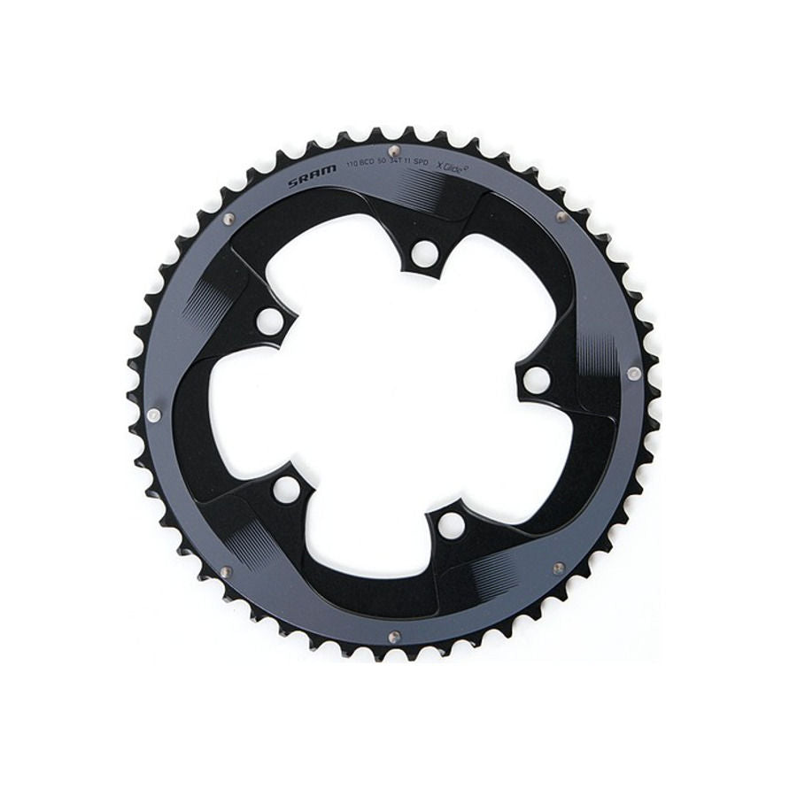 SRAM Road X-Glide Yaw plateau Red/Force 110mm entraxe noir