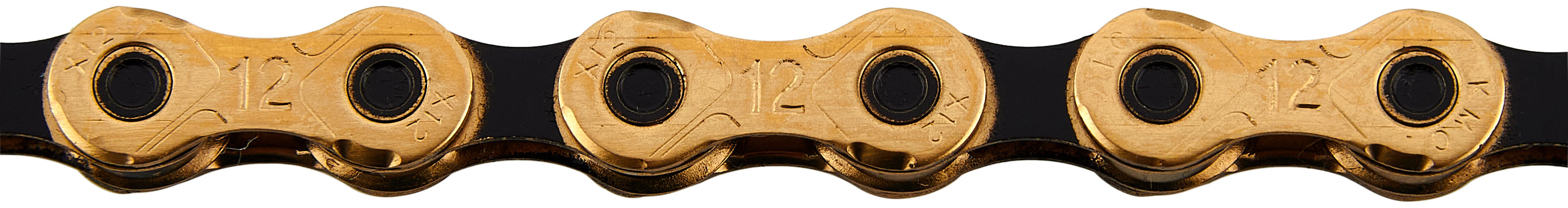 KMC X12 Ti-N chaîne 12 vitesses or/noir