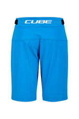 Cube VTT Baggy Short ROOKIE X bleu Actionteam