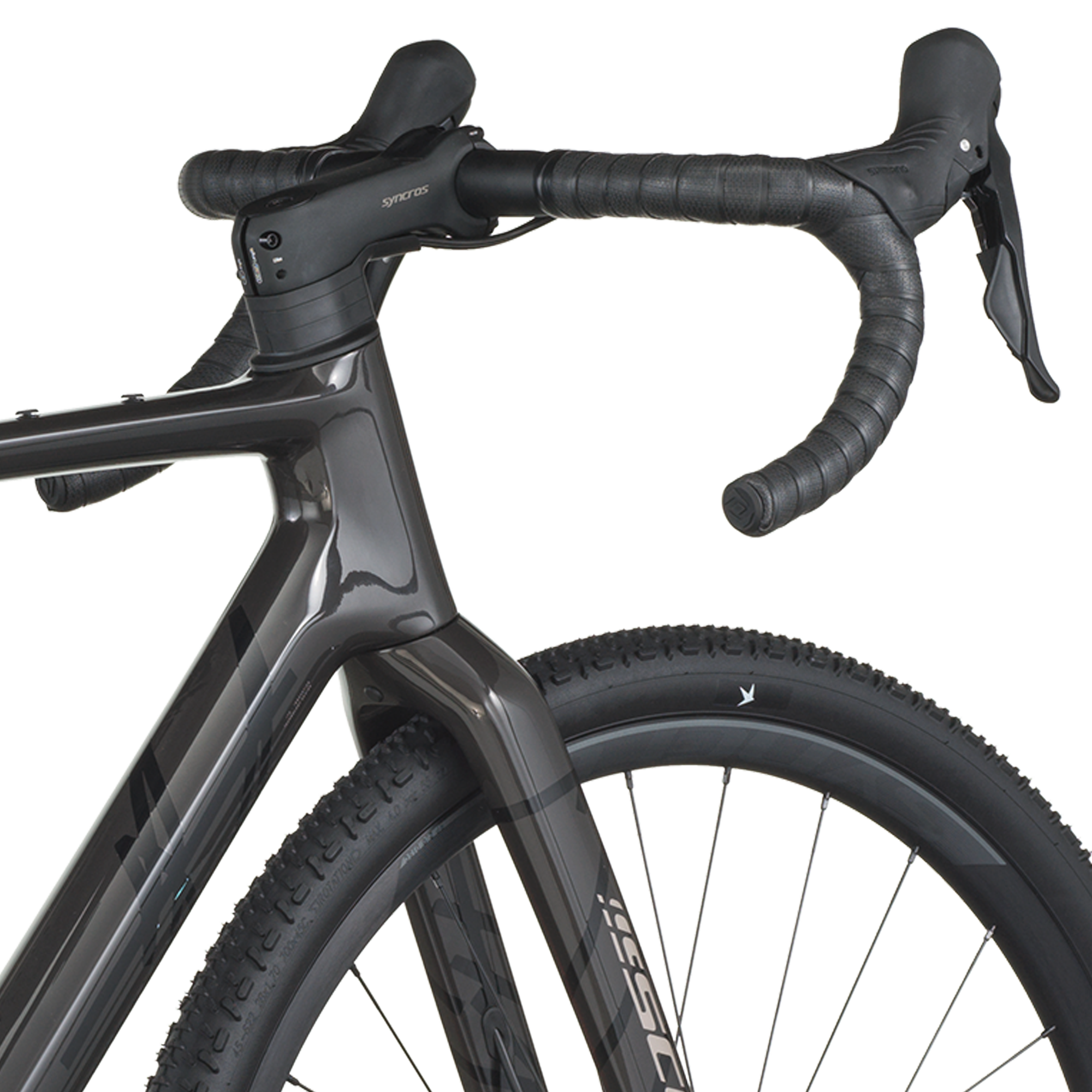 Scott Addict Gravel 30 carbone noir