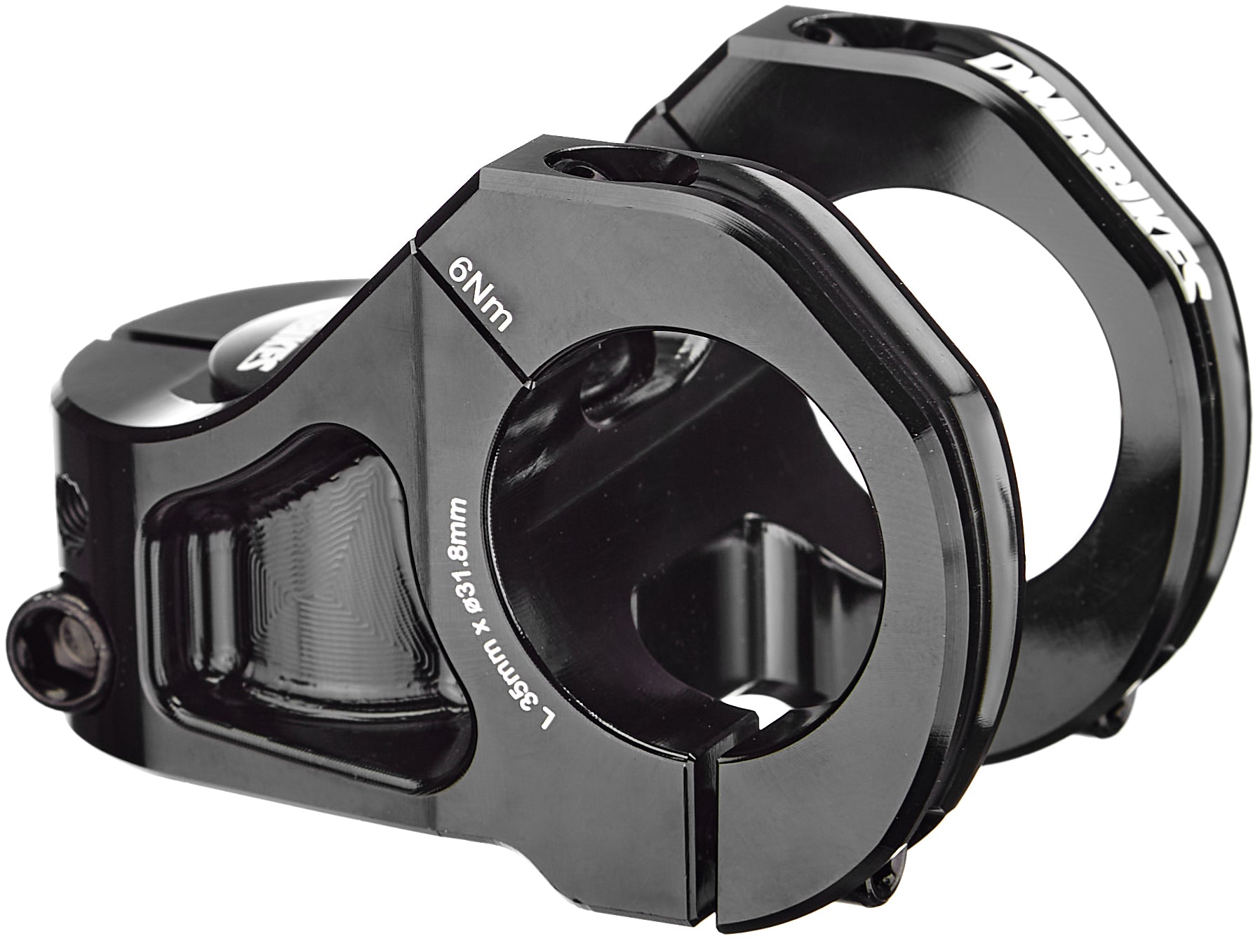 DMR Defy Potence Ø31,8mm 5° noir