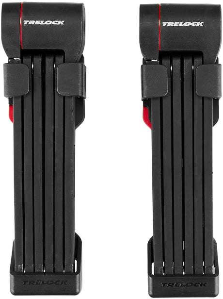 Trelock FS 480 COPS Antivol pliant Set double incl. support ZF 480 X-PRESS noir