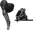 Shimano GRX ST-RX820-LA/BR-RX820 Set de freins à disque avant Flat Mount pour tige de selle Vario gris/noir