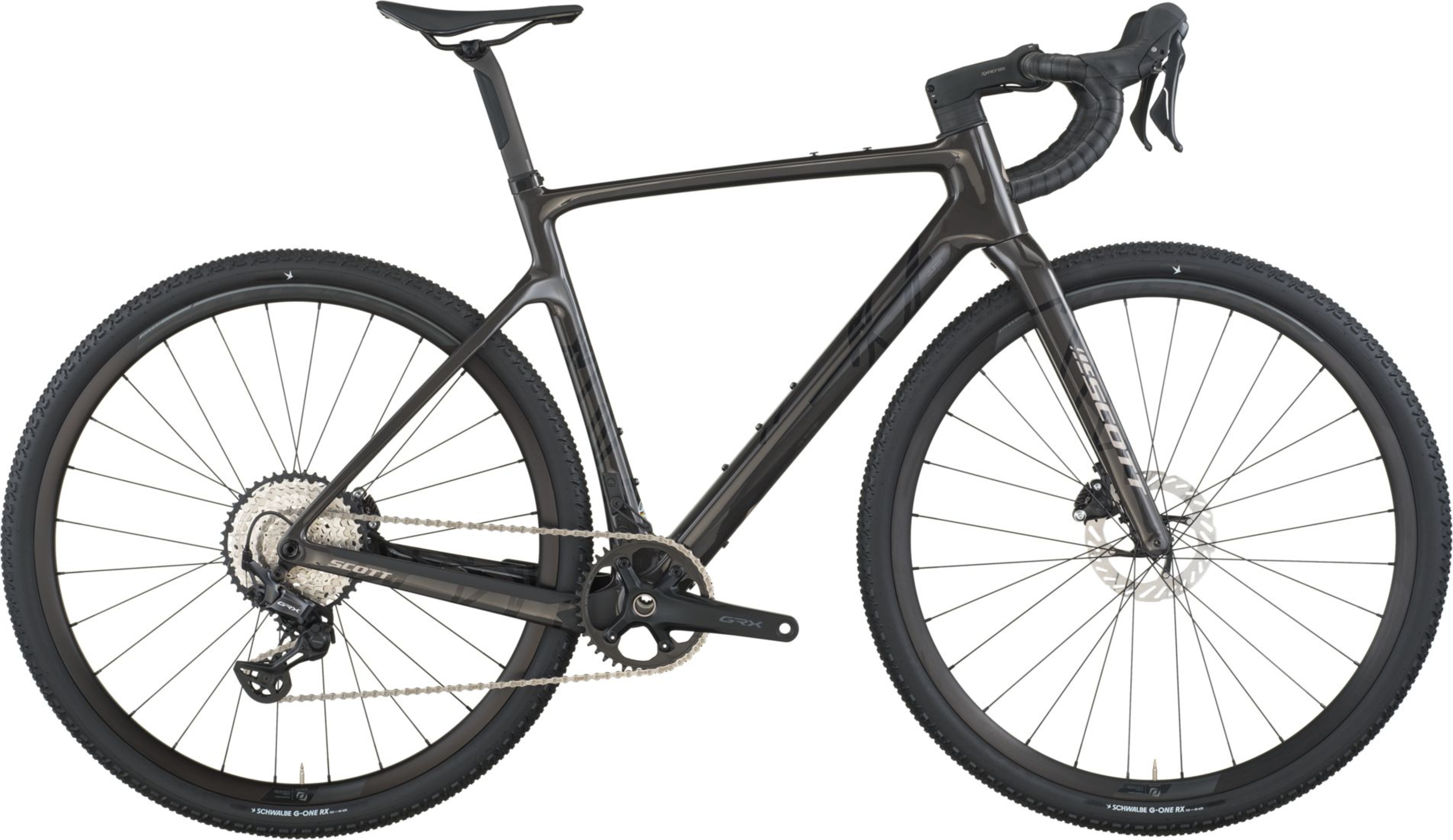 Scott Addict Gravel 30 carbone noir