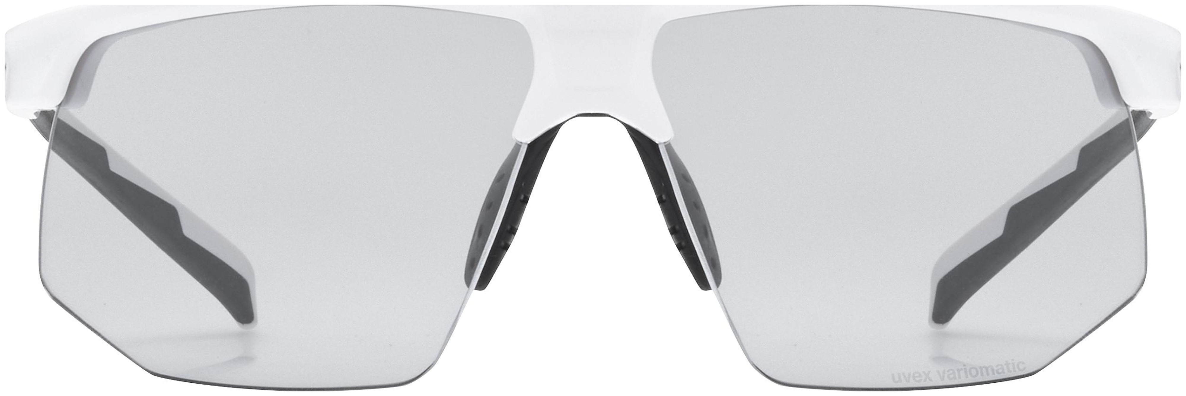 uvex Aerios V lunettes de vélo Blanc / Fumé