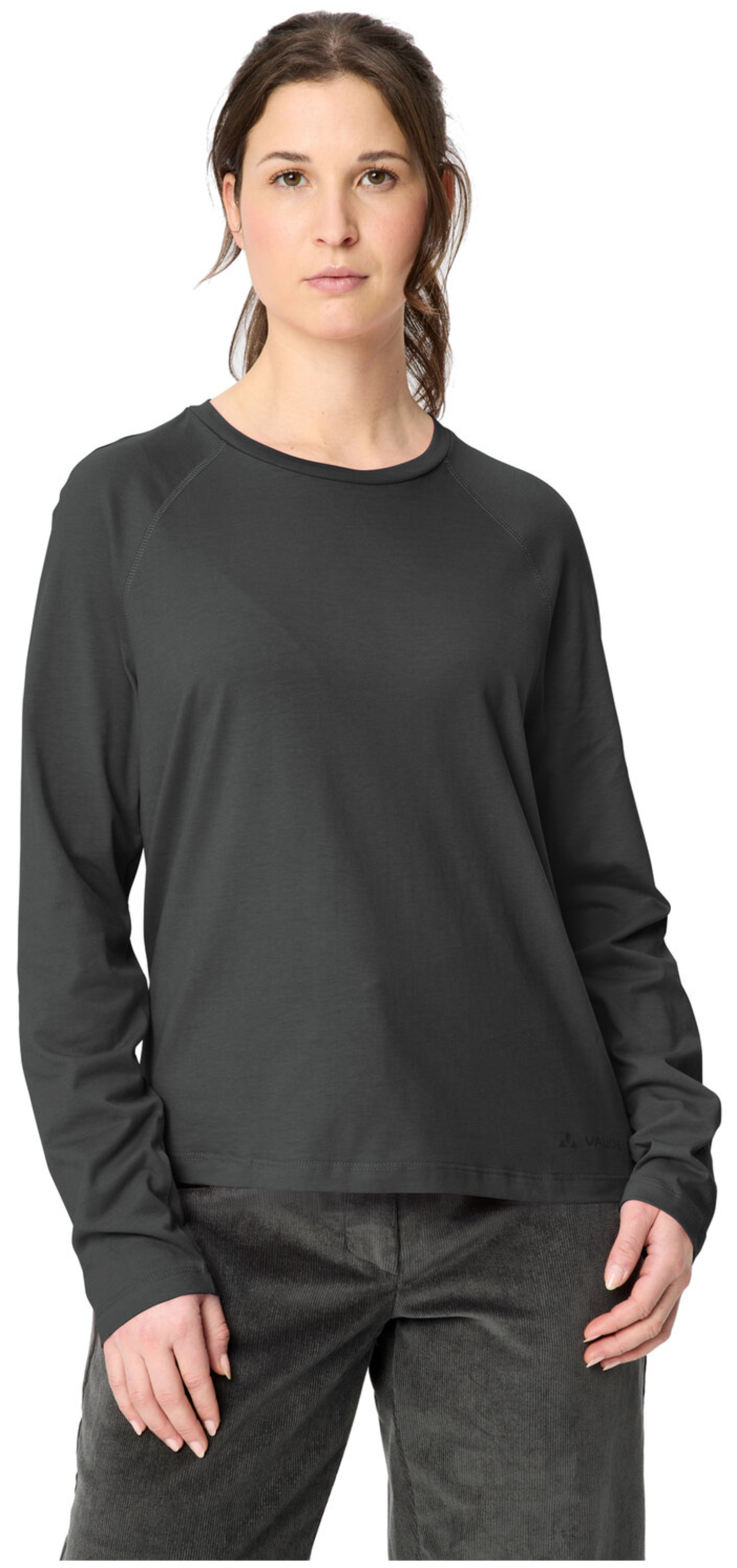 VAUDE T-shirt manches longues femme Cyclist graphite