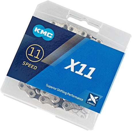 KMC X11 chaîne 11 vitesses argent/noir