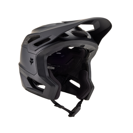 Casque VTT Fox Dropframe Pro Noir Mat Mat