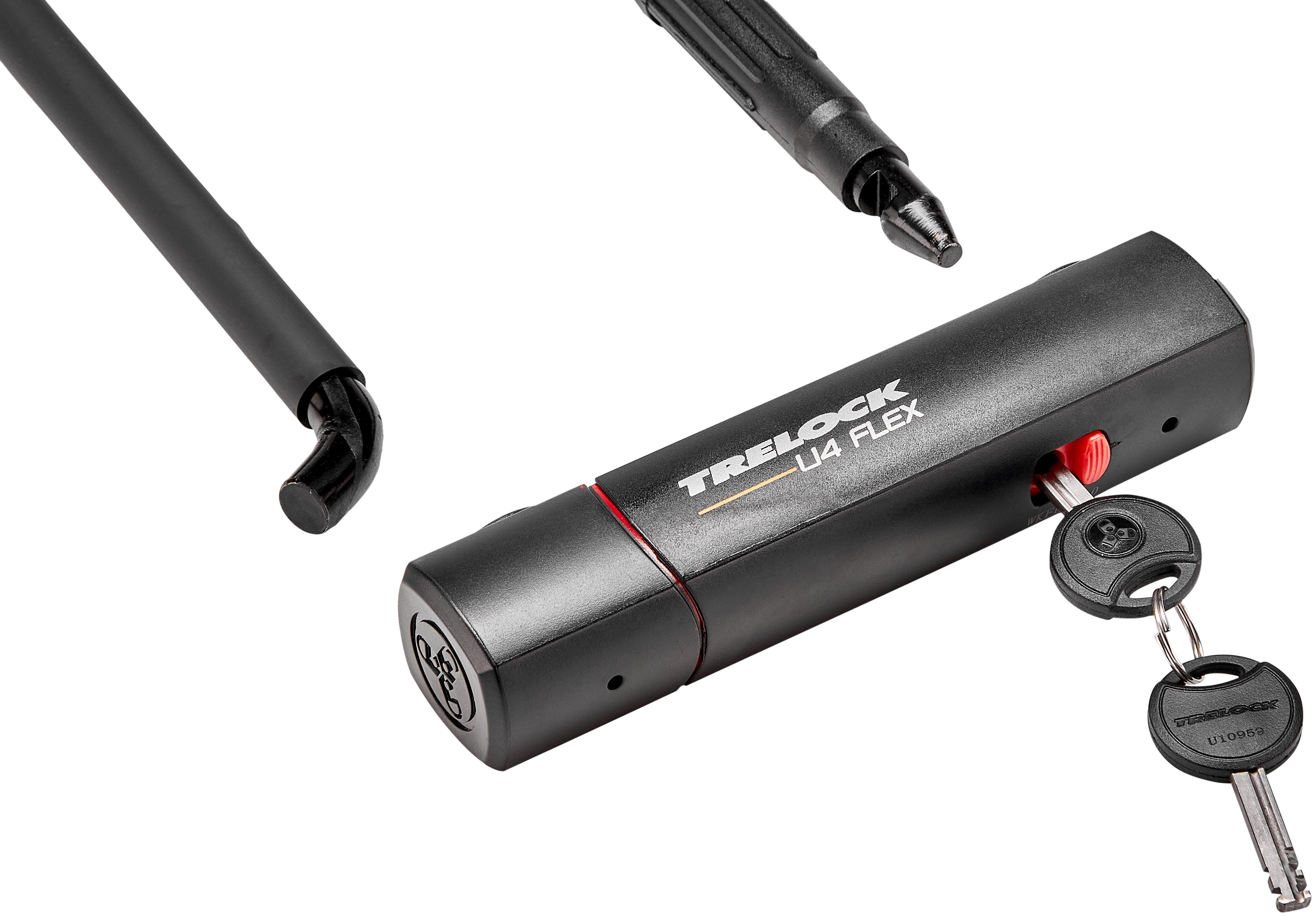 Trelock U4 Flex Antivol en U incl. support ZB 401