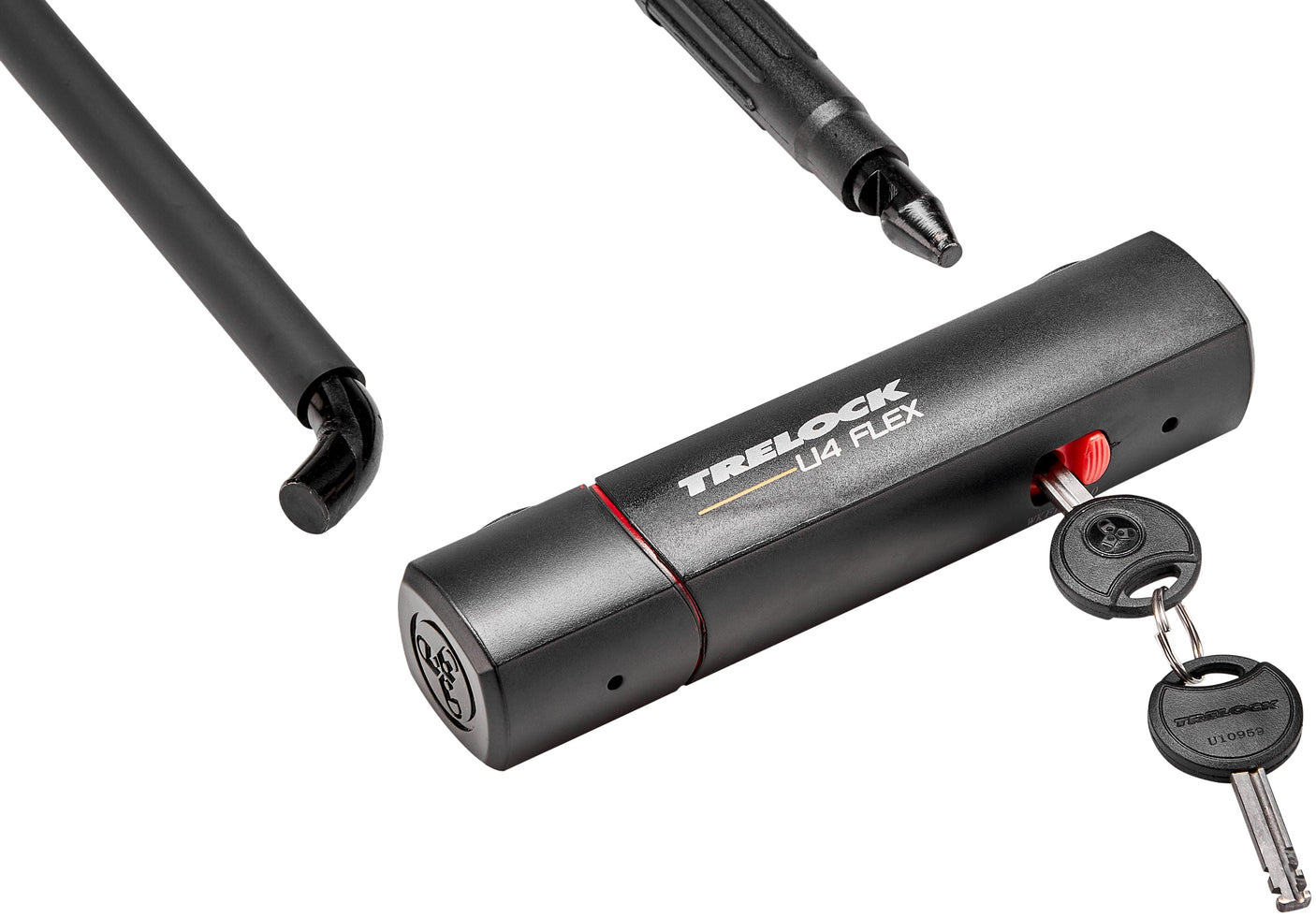 Trelock U4 Flex Antivol en U incl. support ZB 401