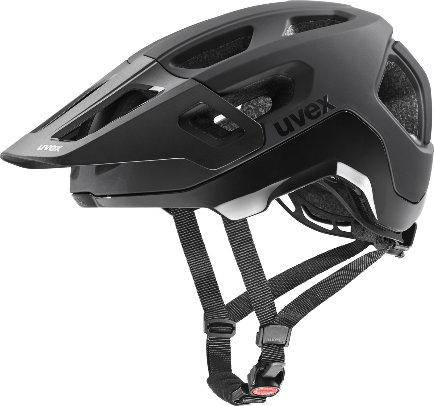 uvex React Casque VTT Noir Mat