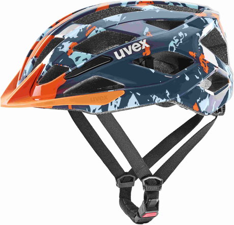 uvex Air Wing 2 casque enfant Papaye-Bubble Blue