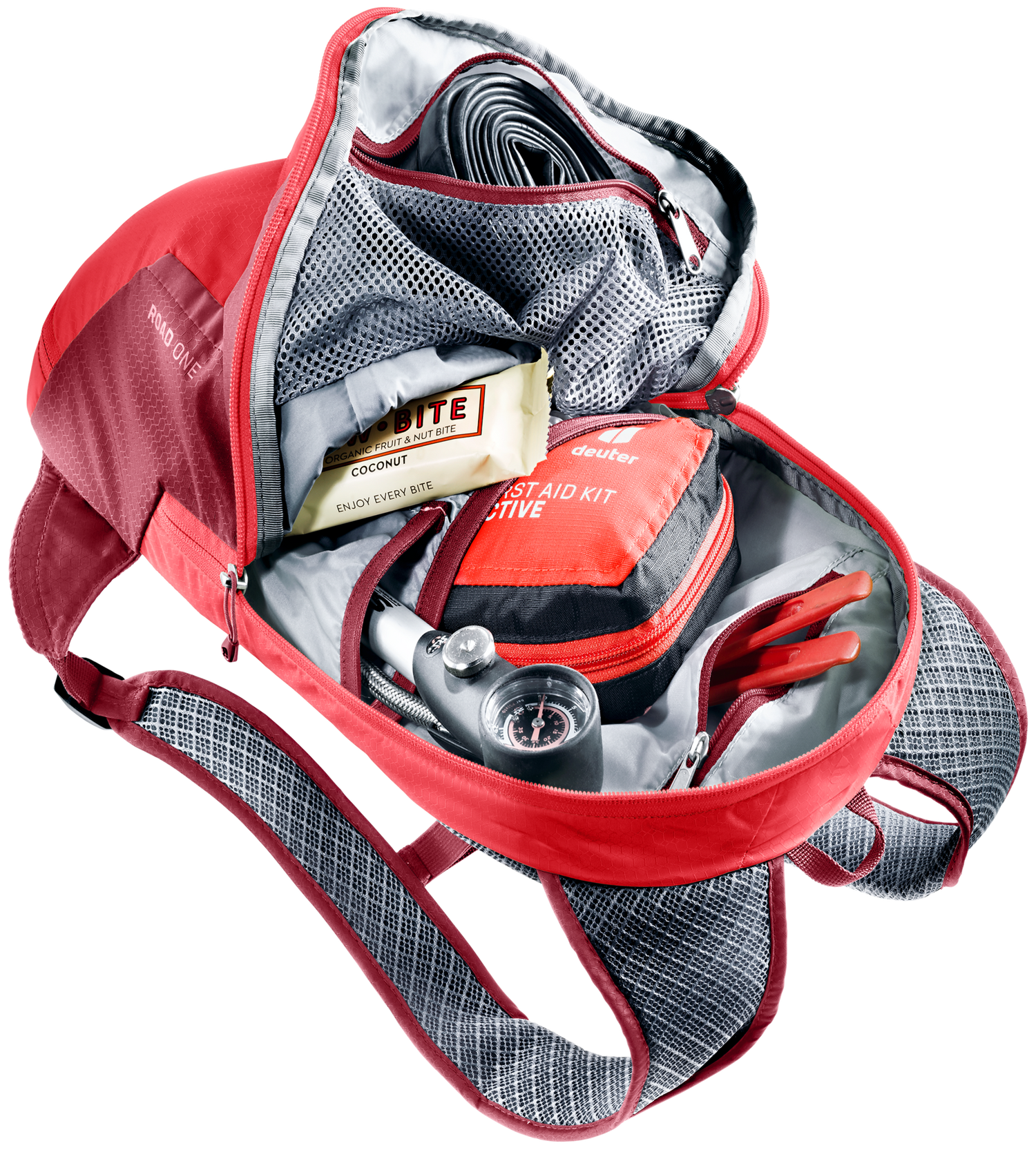 deuter Road One sac à dos vélo cherry-masala