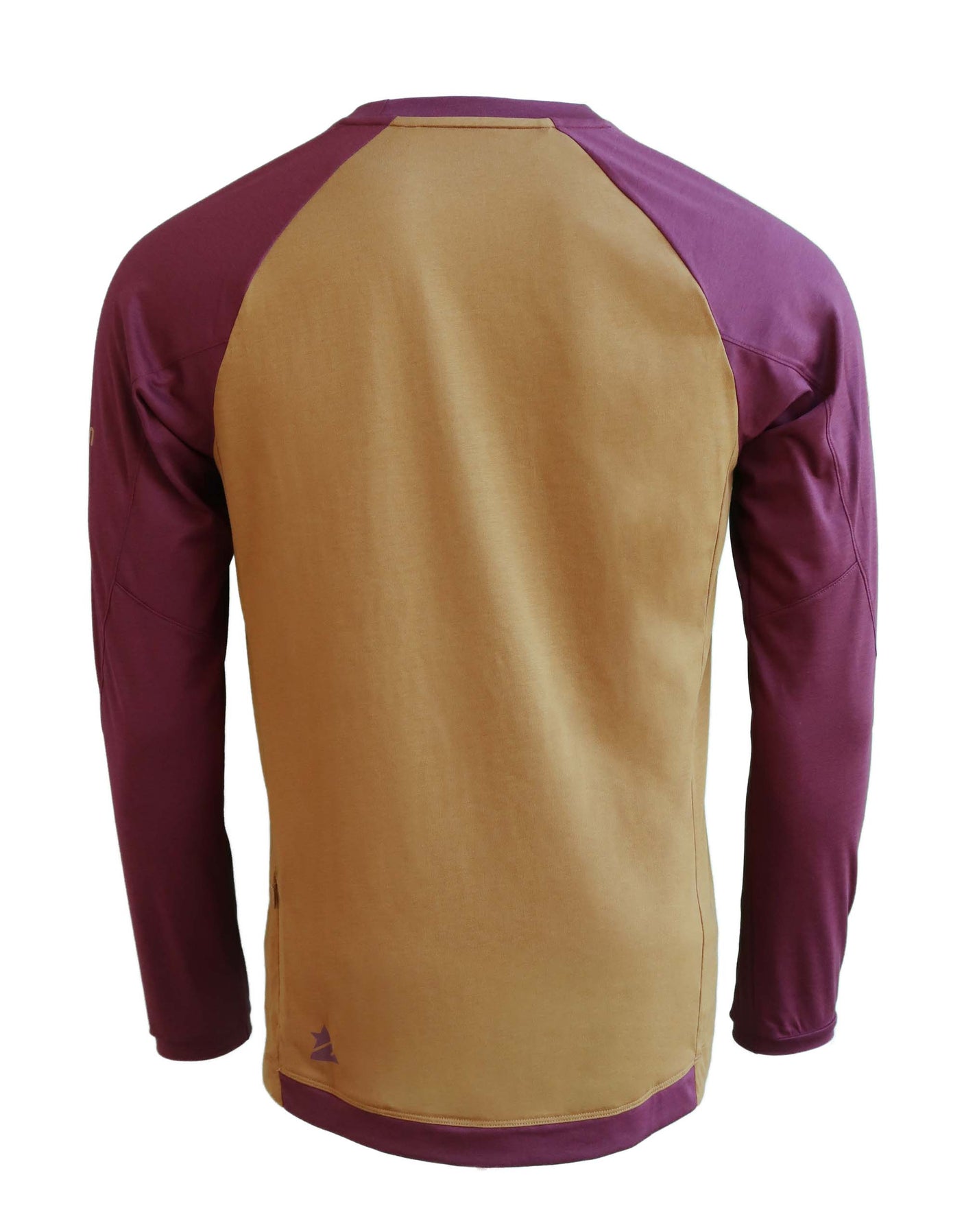 Zimtstern PureFlowz Shirt LS Homme Marron Doré / Windsor Wine