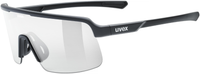 uvex Dyrt Lunettes de vélo Noir Mat / Transparent