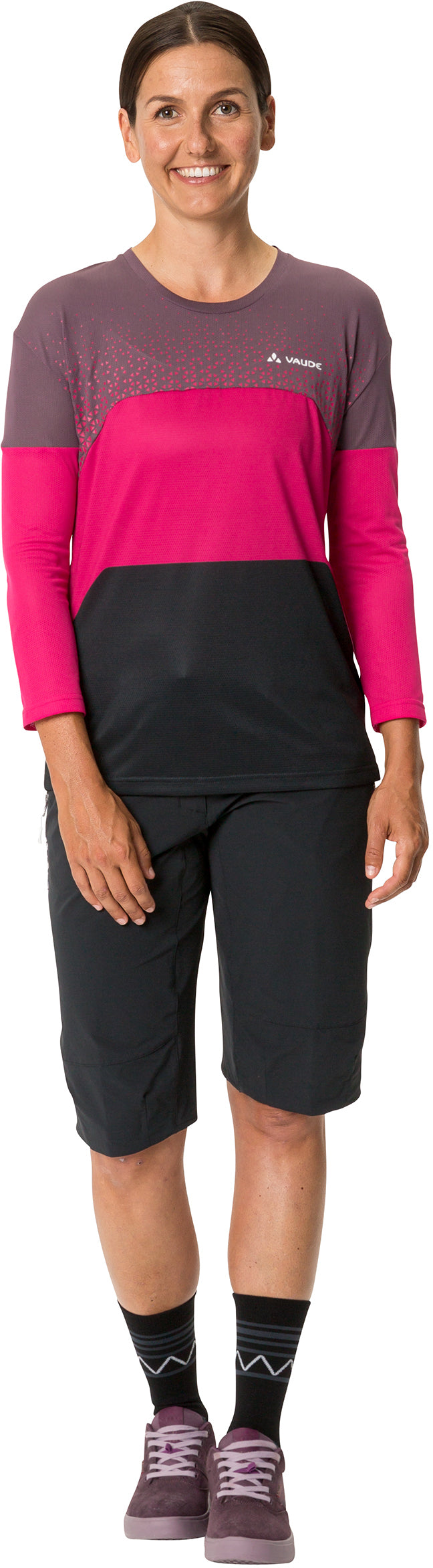 VAUDE Moab V T-shirt manches longues femme noir